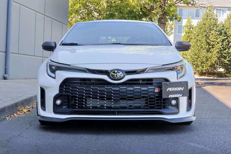 Toyota GR Corolla License Plate Relocation Kit - Perrin Performance - `25-`27